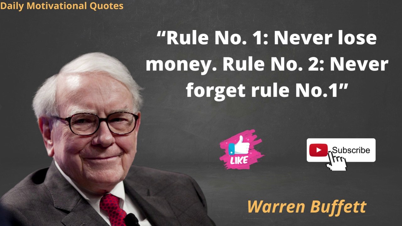 Top Warren Buffett motivational quotes about investment | Daily Motivational Quotes