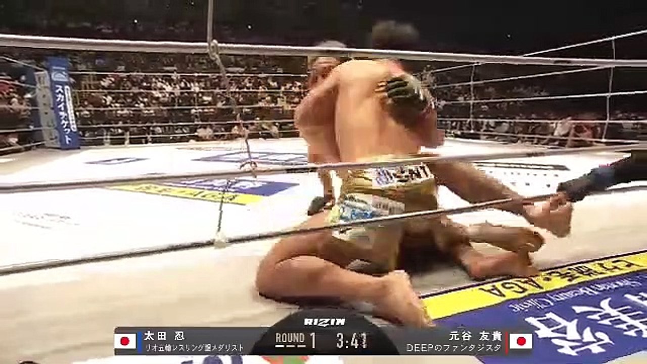 【 RIZIN.37】元谷友貴 vs 太田忍
