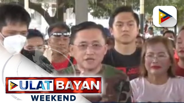 Sen. Go at Sen. Padilla, namigay ng relief goods sa mga apektado ng lindol sa Abra