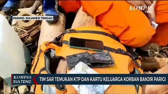 Tim SAR Temukan KTP dan Kartu Keluarga Korban Banjir Parigi