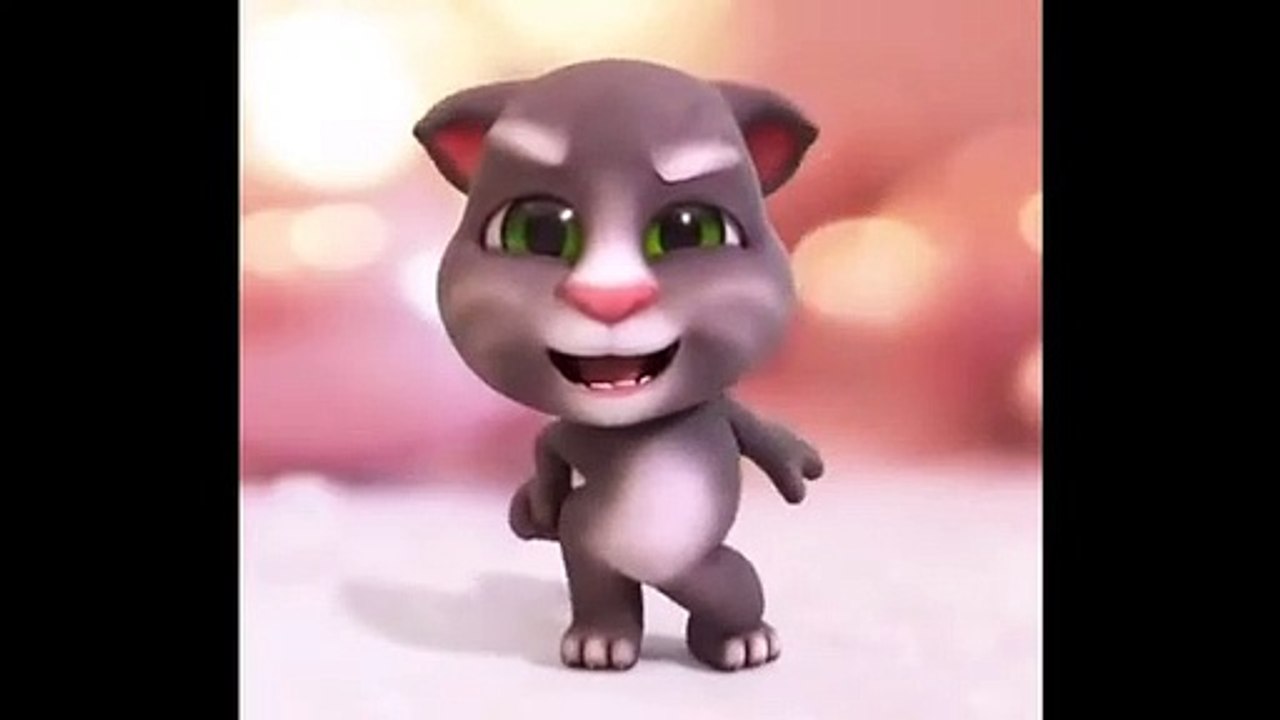 Tik tok talking Tom   Cute baby talking Tom dancing/tom cat dance .......