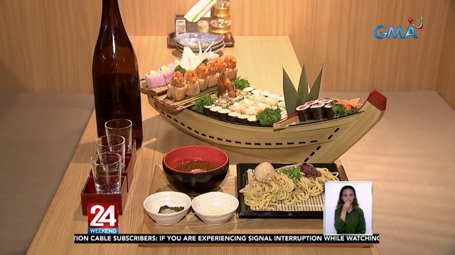 Asian Cuisine at pampering, bida sa Japanese-themed food park | 24 Oras Weekend