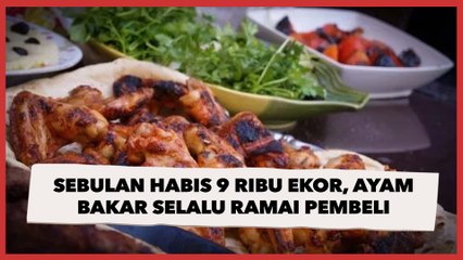 Sebulan Habis 9 Ribu Ekor, Ayam Bakar Pinggir Jalan Ini Selalu Ramai Pembeli