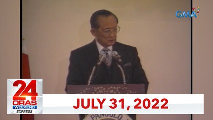 24 Oras Weekend Express: July 31, 2022 [HD]