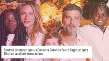 Famosos apoiam Giovanna Ewbank e Bruno Gagliasso após filhos do casal sofrerem racismo