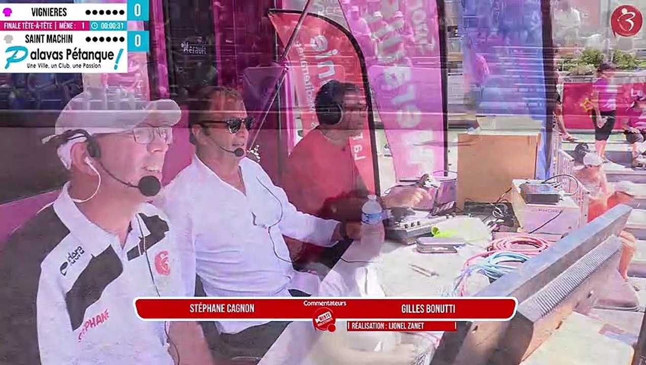 Finale tête-à-tête - 10ème International féminin  à pétanque de Palavas 2022