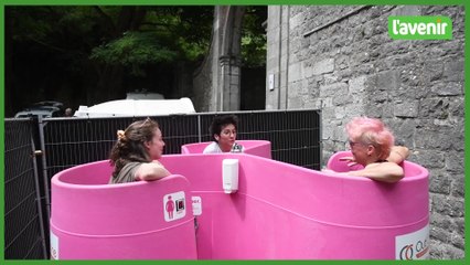 Le Lapee, l'urinoir pour Meuf, Intersexe, Non-binaire, Trans à Esperanzah!