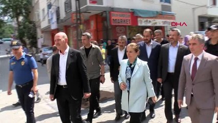 BAKAN SOYLU ESENYURT'TA SU BASKINI YAŞANAN MAHALLELERDE İNCELEMEDE BULUNDU