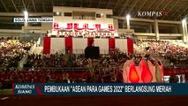 Wakil Presiden, Ma'ruf Amin Resmikan Pembukaan Ajang Olahraga untuk Difabel Asean Para Games 2022