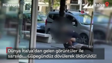 Dünya İtalya'dan gelen görüntüler ile sarsıldı