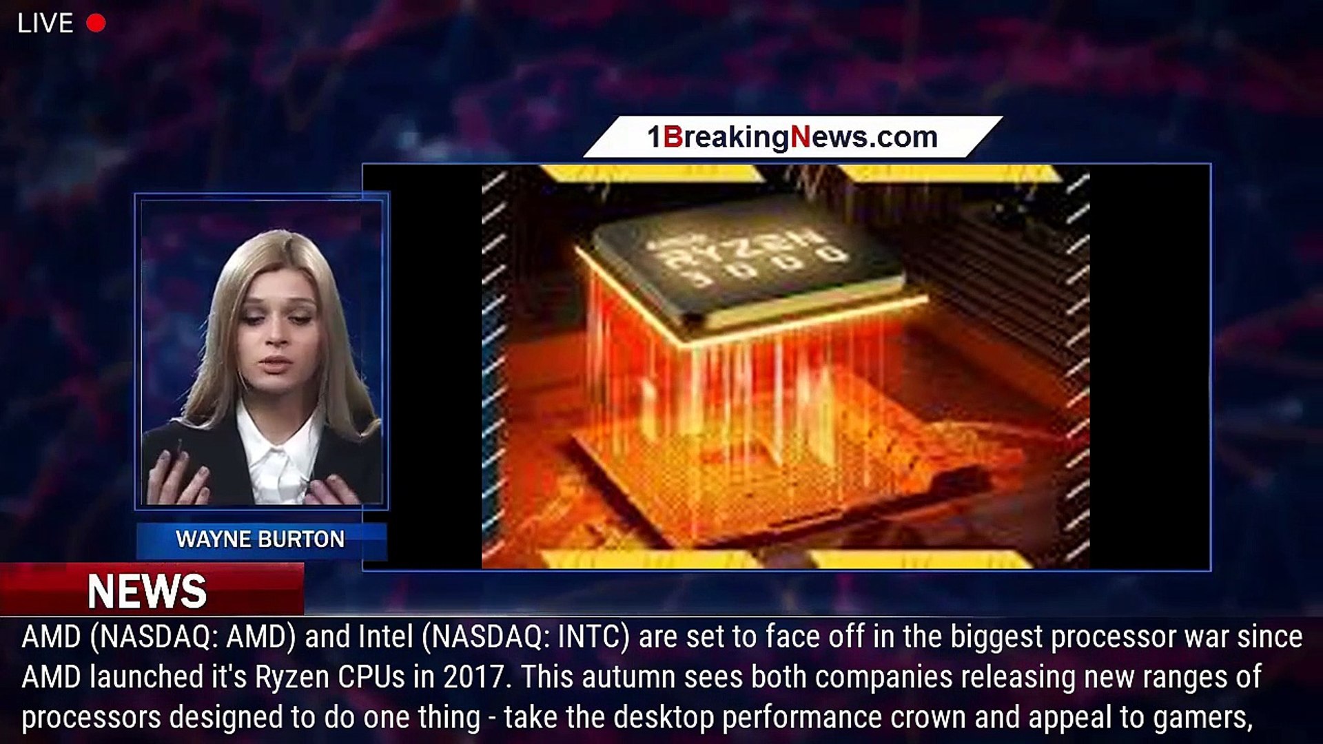 AMD And Intel In Massive Autumn Processor War