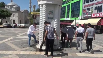 Malatya yerel haberleri | Malatyalılar sıcak havada meyan şerbetiyle serinliyor