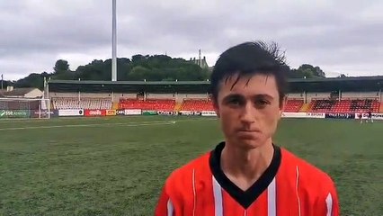 Hat-trick hero Declan Glass