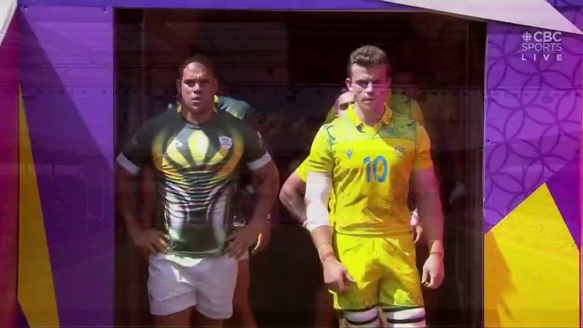 South Africa vs Australia Commonwealth Games Men Rugby 7s Semi -final