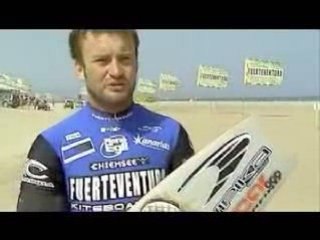 Manu Taub Kite Speed world cup Fuerteventura 2004