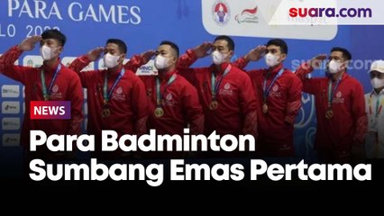 Video Para Badminton sumbang emas pertama Indonesia di ASEAN Para Games 2022