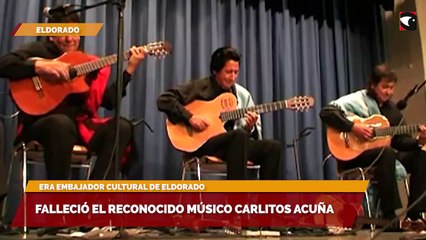 Falleció el reconocido músico Carlitos Acuña