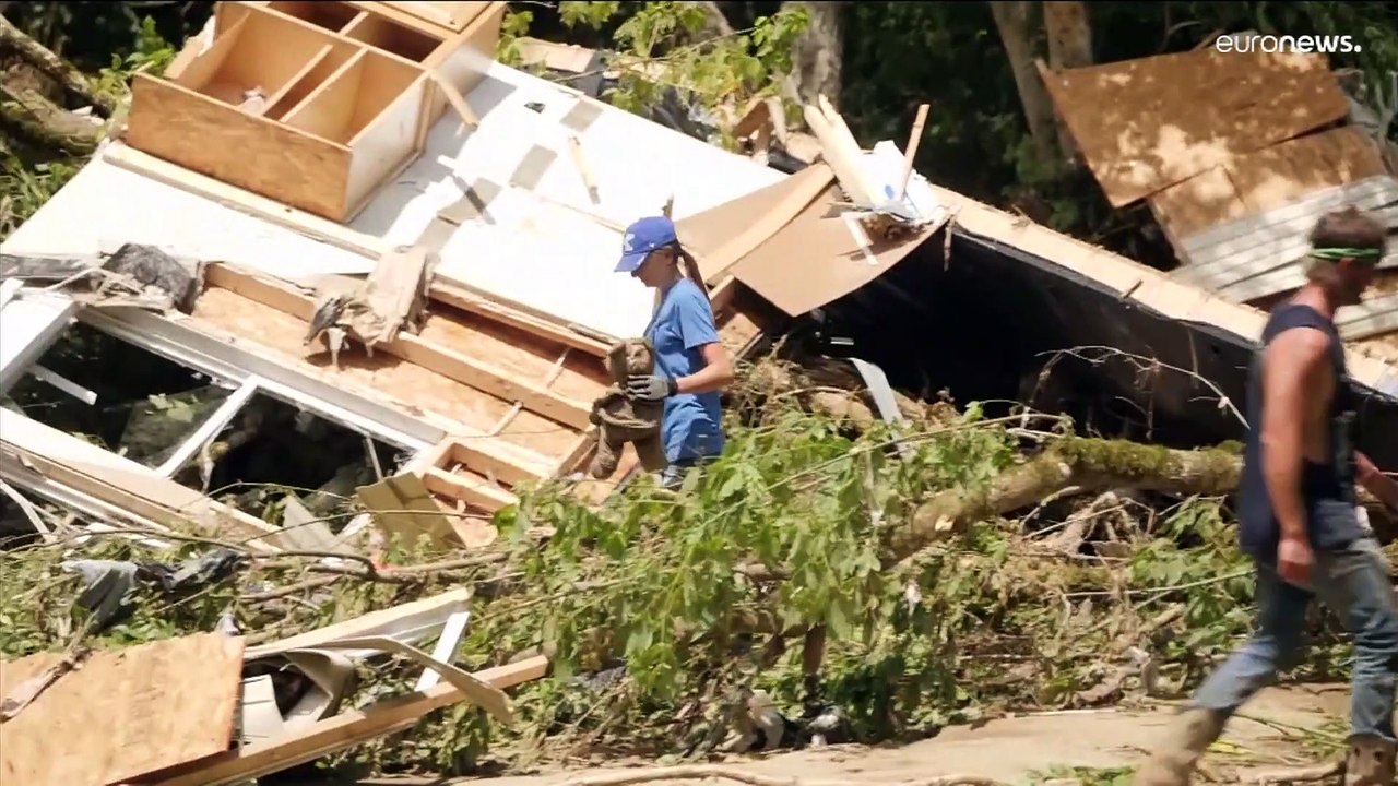 Überschwemmungen in Kentucky: Aufräumarbeiten werden wochenlang dauern