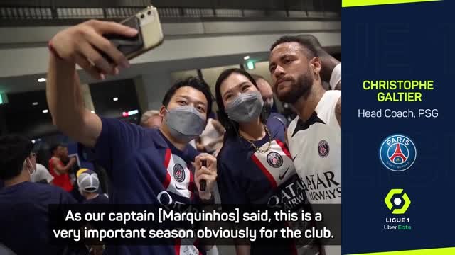 'Neymar in joyful mood ahead of season', says Galtier