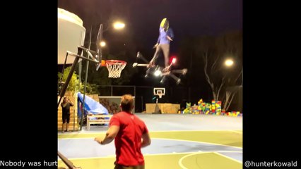 Ceiling Collapses While Man is Sleeping