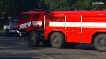 Incendies à la frontière entre l'Allemagne et la République tchèque