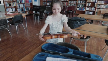 Georgia Koumentakou : Petit violon rencontre grande artiste