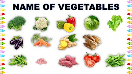 Learn Name of Vegetables in English for Kids | List of vegetable Name with Picture | Boom Boom Show