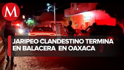 Mueren tres personas en balacera en Oaxaca