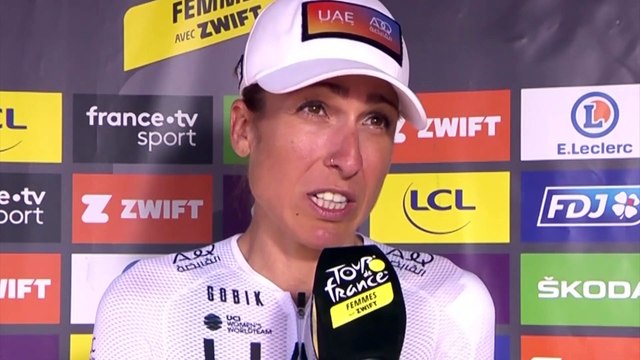Tour de France Femmes 2022 - Margarita Victo Garcia Canellas : It was very hard this week after the two crashes. I fought all day long. This week was incredible, I hope I will be back next year.