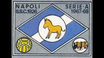 STICKERS CALCIATORI PANINI ITALIAN CHAMPIONSHIP 1968 (NAPOLI FOOTBALL TEAM)
