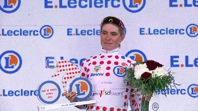 Tour de France Femmes 2022 - Demi Vollering : I am very proud of my performance, I will come back next year for the yellow jersey