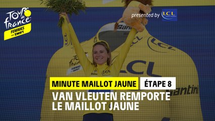 Minute Maillot Jaune / LCL Yellow Jersey Minute - Étape 8 / Stage 8 #TDFF2022