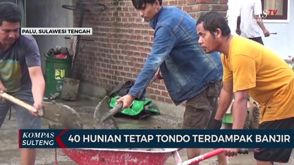 40 Hunian Tetap Tondo Terdampak Banjir