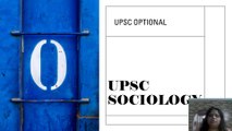UPSC SOCIOLOGY