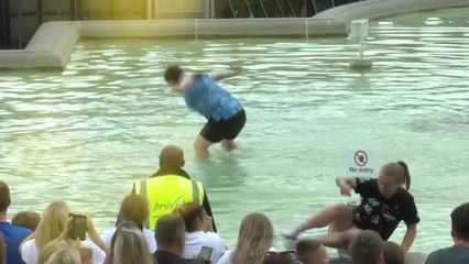 England 2-1 Germany - As it happened in Trafalgar Square