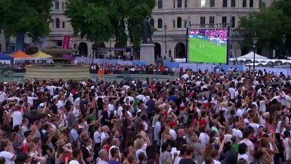 Fans react to the Euros Final goals