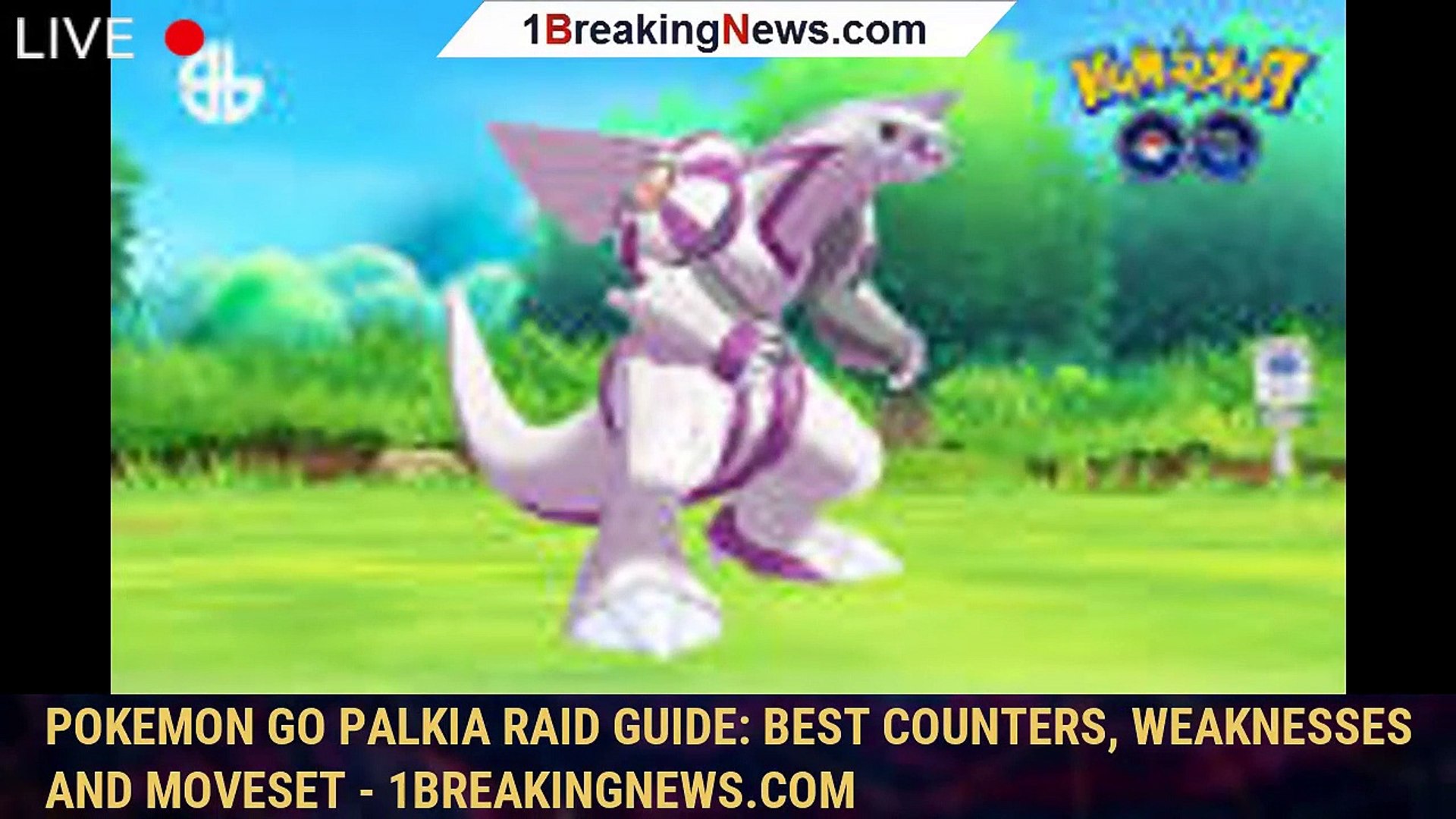 Pokemon Go Palkia Raid Guide: Best Counters, Weaknesses and Moveset -  1BREAKINGNEWS.COM - video Dailymotion