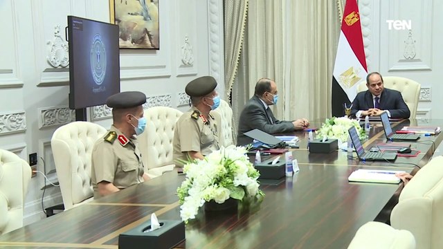 الرئيس السيسي يتابع الموقف التنفيذي لعدد من مشروعات الهيئة الهندسية على مستوى الجمهورية