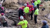 Bursa gündem haberi | MUDANYA'DA ÇÖKEN AHIRDA 5 BÜYÜKBAŞ ÖLDÜ