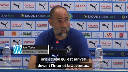 Tudor : "Un fossé entre le Milan et nous"