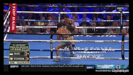 Shakur Stevenson vs Oscar Valdez Full Fight