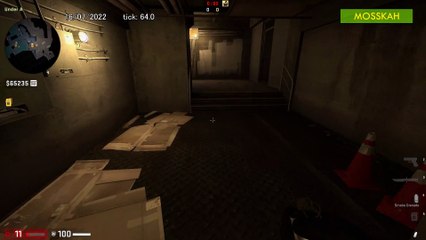 How to Smoke Pipe on Overpass, option 1 - CSGO