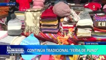 Feria Artesanal Manos Peruanas Puno: artesanos puneños se reactivan y ofrecen sus mejores productos