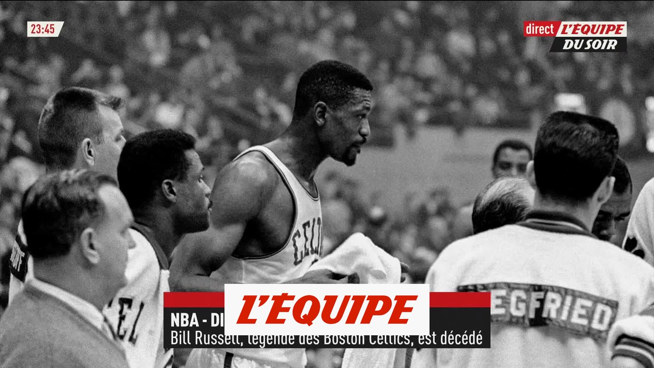 Bill Russell, légende des Boston Celtics, est décédé - Basket - NBA - Disparition