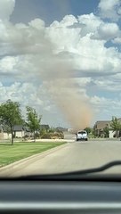 Driving Through a Dust Devil