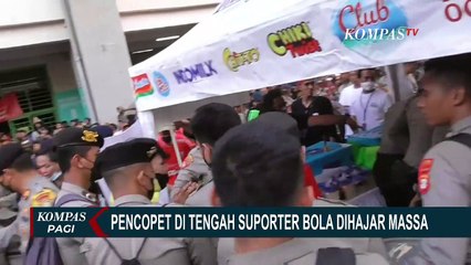 Kepergok Nyopet HP, Seorang Pencopet Diamuk Suporter Sepak Bola di Stadion Patriot Candrabhaga