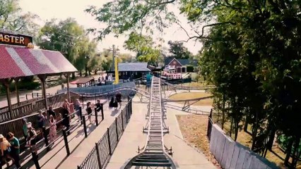 Toronto Island Mine Coaster (Centreville Amusement Park - Toronto, Ontario) - Roller Coaster POV Video - Front Row