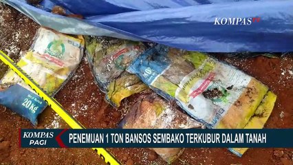 Geger! Warga Depok Temukan 1 Ton Paket Sembako Terkubur Dalam Tanah di Kawasan Kalimulya