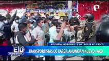 Transportistas de carga pesada anuncian nuevo paro