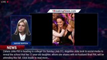 Angelina Jolie Reveals the College Daughter Zahara Will Be Attending! - 1breakingnews.com